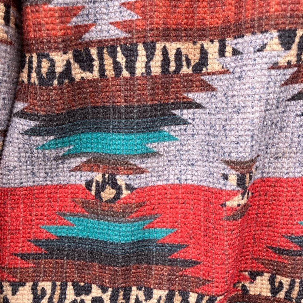 Women's Multicolor Patterned Jacket - Picture 5 of 5